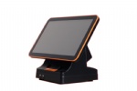 New model Flat touch all in one POS terminal